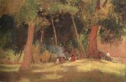 Tom roberts corroboree (nn02) oil on canvas